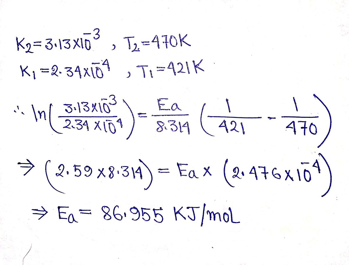 Chemistry homework question answer, step 1, image 1